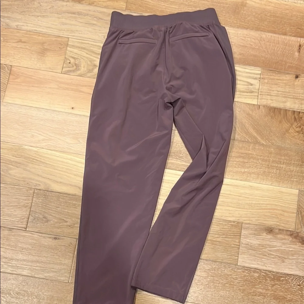 Athleta Brooklyn Purple‎ Ankle Cropped Pants size 2 - Picture 4 of 7